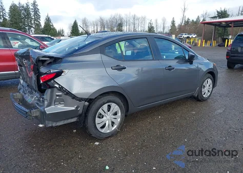 2025 Nissan Versa 1.6 S z USA, uszkodzony, nr VIN 3N1CN8DV0SL836094